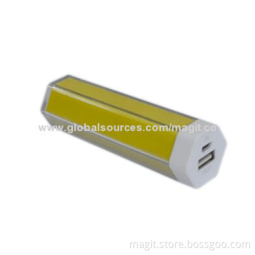 Mini Power Bank Supplier for iPhone with 2,000/2,600/2,800mAh Capacity